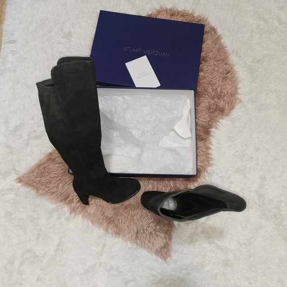 Stuart Weitzman All Jill Over The Knee Boot 5.5M - Picture 3 of 15